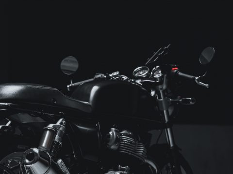 Black Motorbike